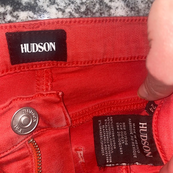 Hudson Jeans Size 24 Skinny Jeans - Picture 10 of 16